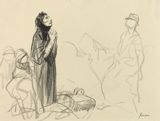 During the Armistice by Jean-Louis Forain (French, 1852 - 1931), 16X12"(A3)Poster Print