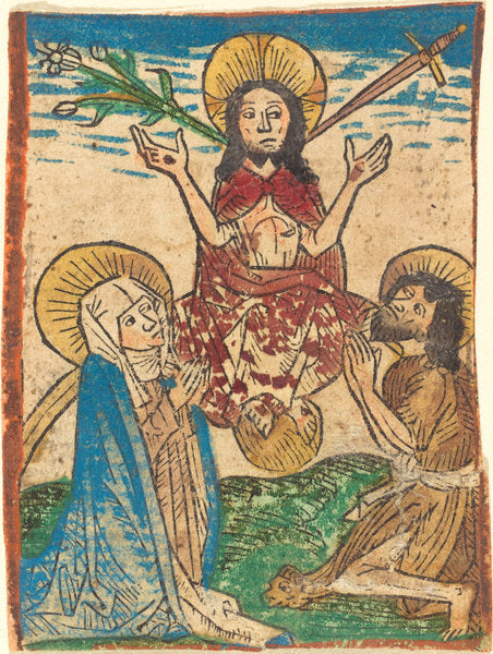 c. 1490 by German 15th Century (Last Judgment), 16X12"(A3)Poster Print