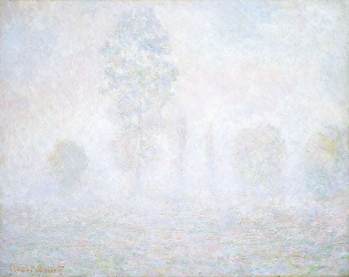 Morning Haze by Claude Monet (French, 1840 - 1926), 16X12