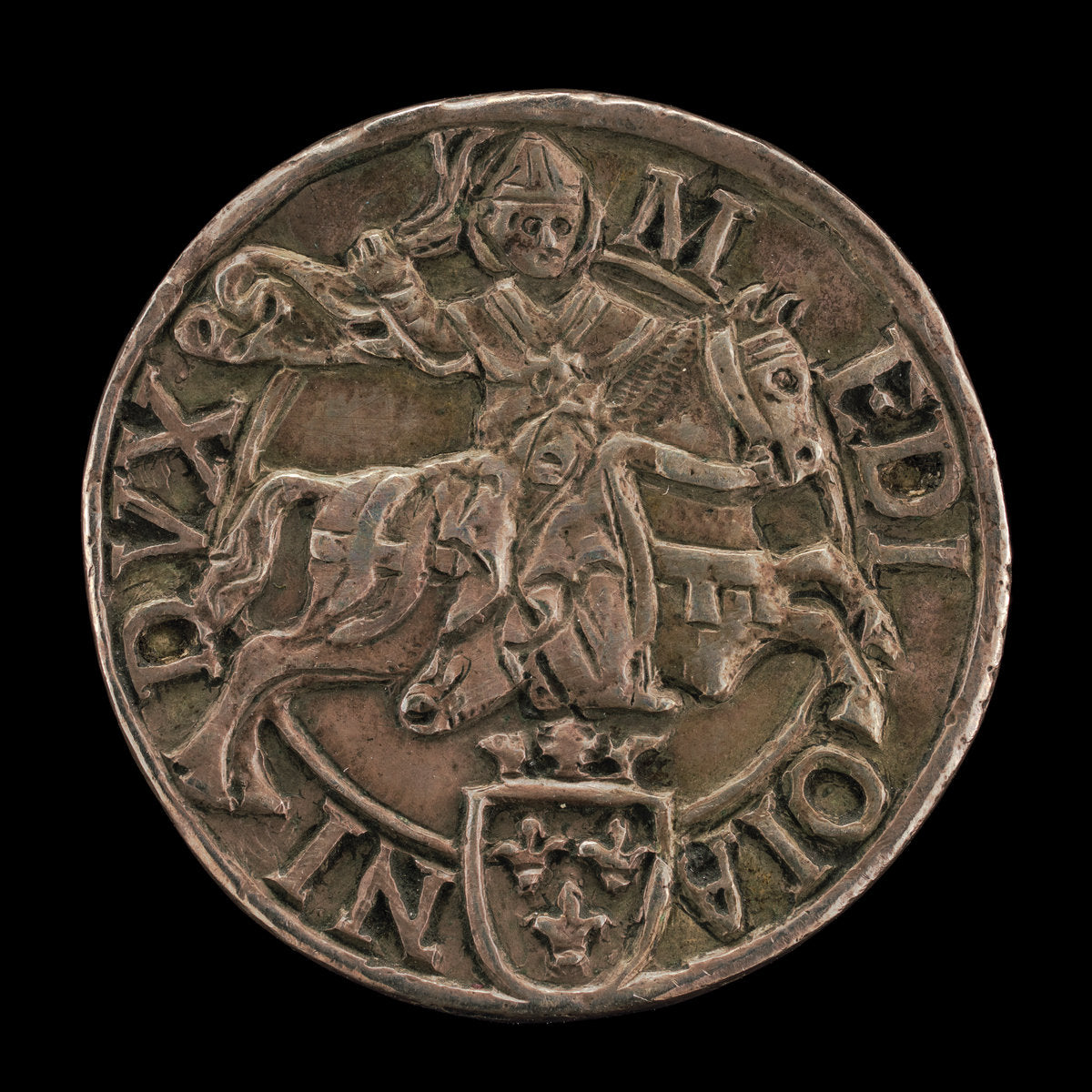 1500/1512 by Milanese 16th Century (Saint Ambrose [reverse]), 16X12"(A3)Poster Print