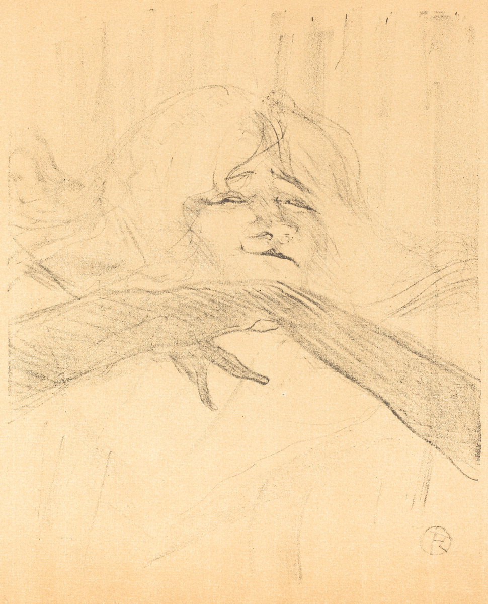 Linger, Longer, Loo by Henri de Toulouse-Lautrec (French, 1864 - 1901), 16X12"(A3)Poster Print