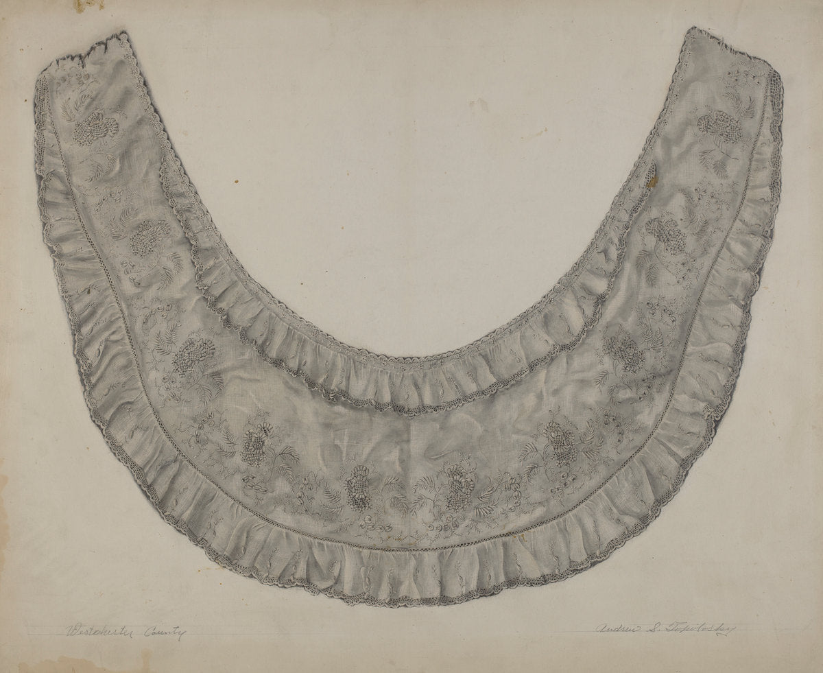 Collar by Andrew Topolosky (American, active c. 1935), 16X12"(A3)Poster Print