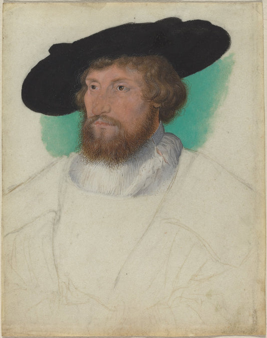 c. 1523 by Circle of Lucas Cranach the Elder (Christian II of Denmark and Norway), 16X12"(A3)Poster Print