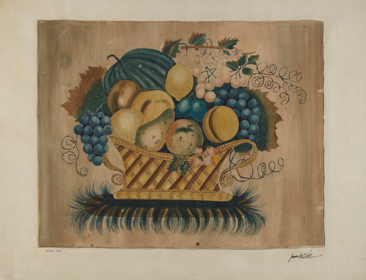 Painted Velvet by James Vail (American, active c. 1935), 16X12"(A3)Poster Print