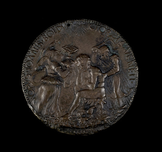 Boldù between Faith and Penitence [reverse] by Giovanni Boldù (Italian, active c. 1454 - before 1477), 16X12"(A3)Poster Print