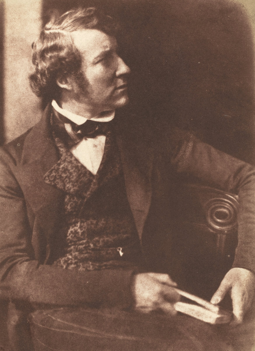 John Stuart-Wortley, 2nd Baron Wharncliffe by David Octavius Hill and Robert Adamson (Scottish, 1802 - 1870), 16X12"(A3)Poster Print