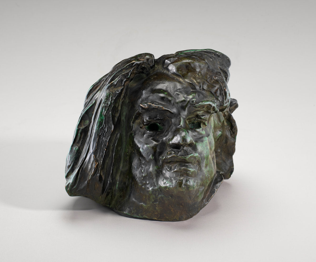 Head of Balzac by Auguste Rodin (French, 1840 - 1917), 16X12"(A3)Poster Print