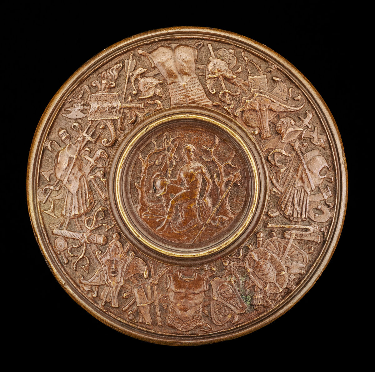 first quarter 16th century by North Italian 16th Century (Mars and Frieze of Trophies), 16X12"(A3)Poster Print