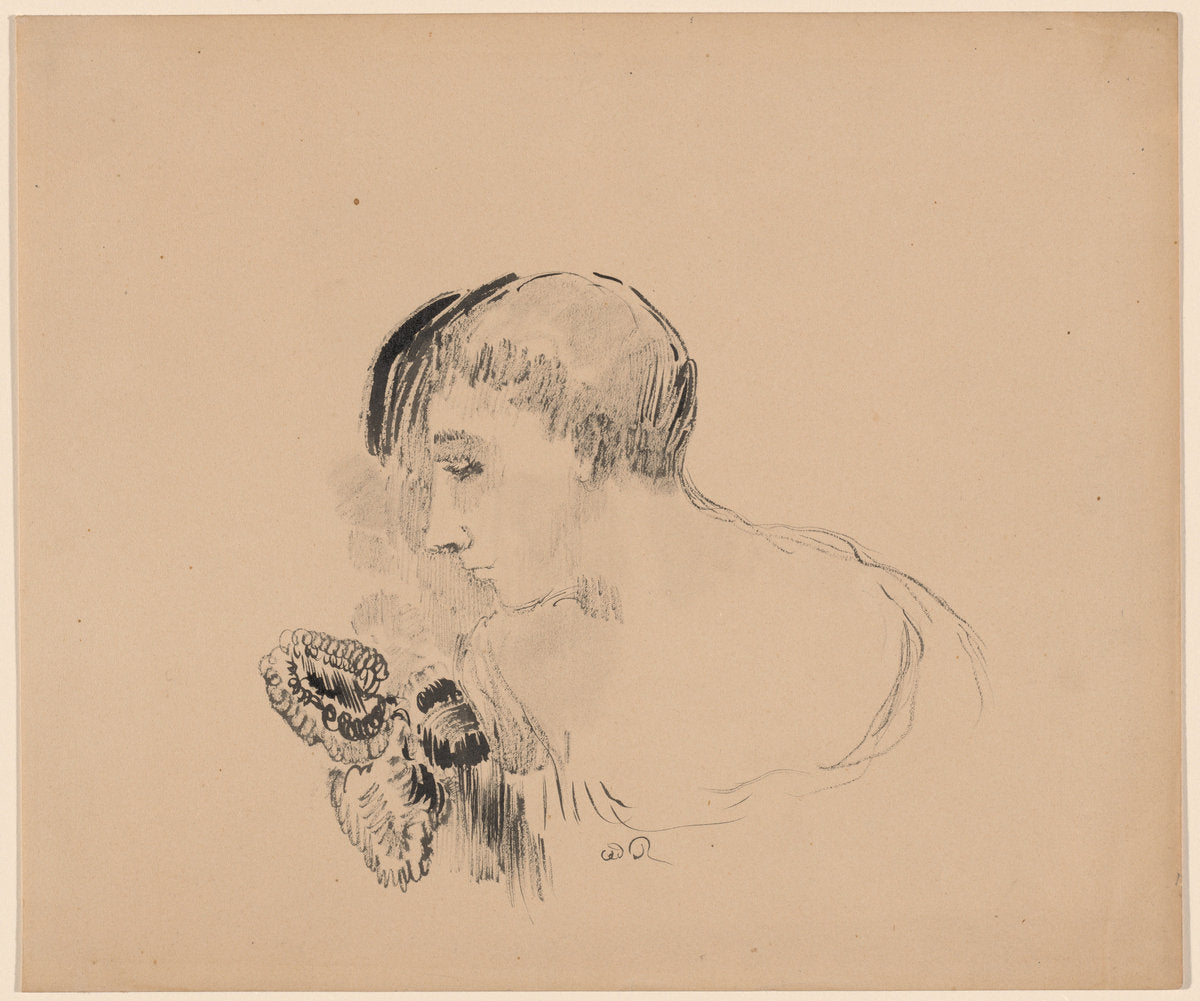 Apollonius by Odilon Redon (French, 1840 - 1916), 16X12"(A3)Poster Print