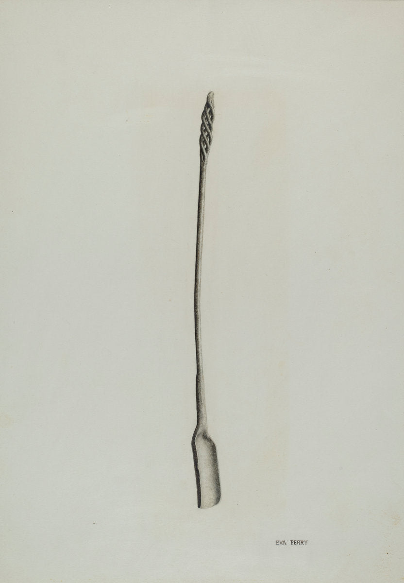 Fire Shovel by Eva Perry (American, active c. 1935), 16X12"(A3)Poster Print