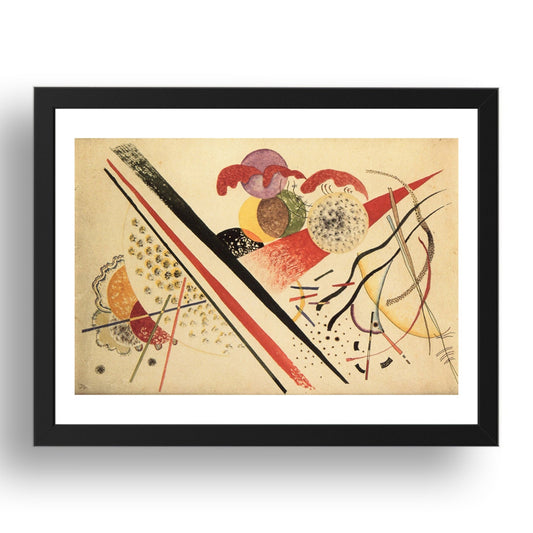 Untitled 1922 by Wassily Kandinsky, 17x13" Frame