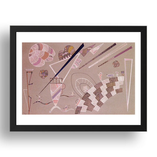 Untitled 1941. by Wassily Kandinsky, 17x13" Frame