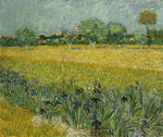 field with flowers near arles by Vincent Van Gogh, 12x8" (A4) Poster