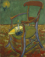 gauguin's chair by Vincent Van Gogh, 12x8" (A4) Poster