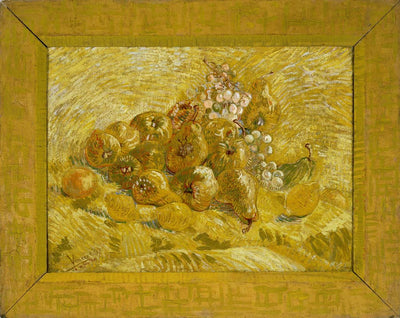 quinces lemons pears and grapes by V. Van Gogh, 12x8" (A4) Poster