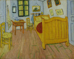 the bedroom by Vincent Van Gogh, 12x8" (A4) Poster