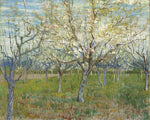 pink orchard by Vincent Van Gogh, 12x8" (A4) Poster