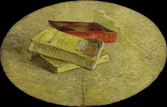 three books by Vincent Van Gogh, 12x8