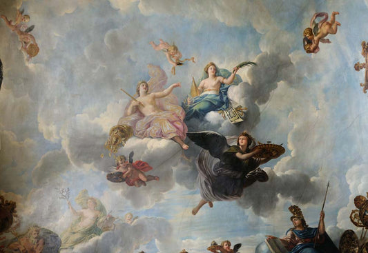 figure of the royal magnificence by R. A. Houasse, 12x8" (A4) Poster