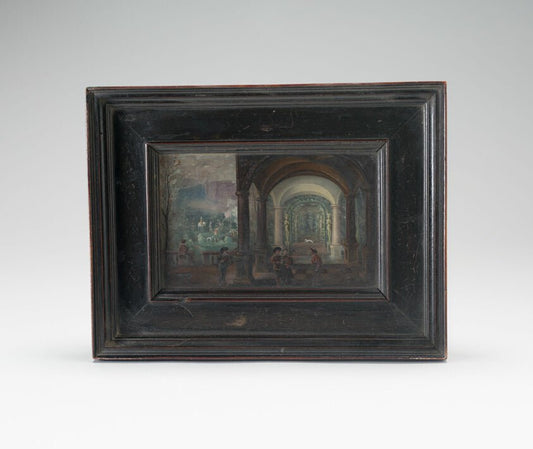 View of a Landscape by  Probably Daniel Bretschneider (German, active 1623-1658), 23x16"( A2 size ) Poster Print