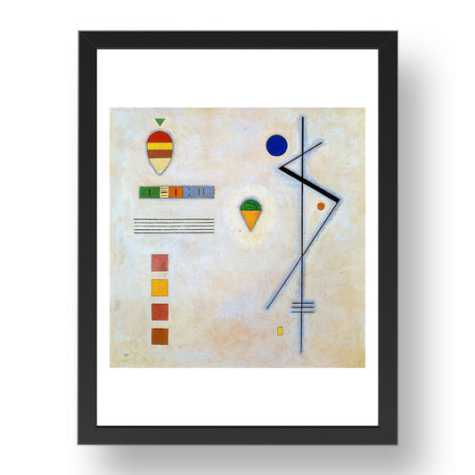 Von Zu 1930 by Wassily Kandinsky, 17x13" Frame