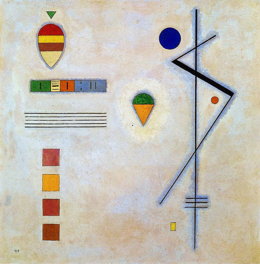 Von-Zu - Wassily Kandinsky -1930 by Wassily Kandinsky, 23x16"( A2 size ) Poster Print