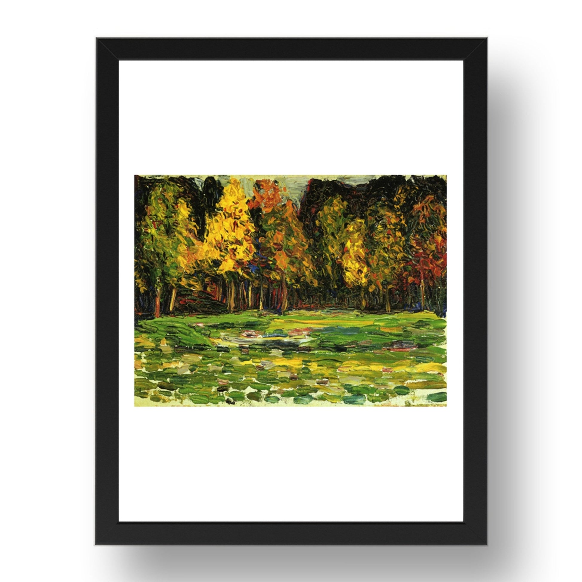 Waldrand 1903 by Wassily Kandinsky, 17x13" Frame