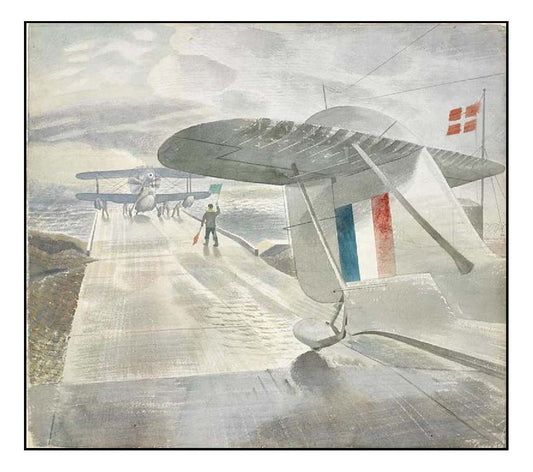 Walrus Aircraft Slipway,1941 - Captain Eric Ravilious