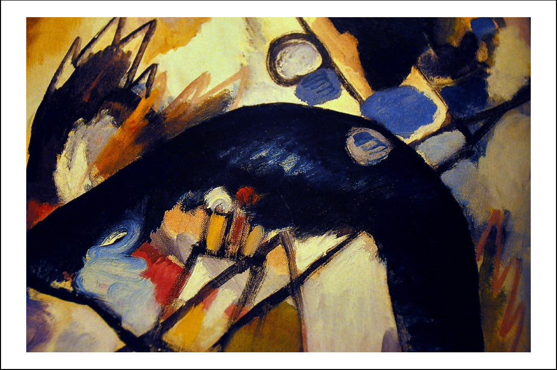 classic vintage art 291 by Wassily Kandinsky, 12x8"(A4) Poster Print