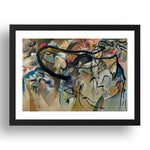   composition 5 1911 by Wassily Kandinsky, 17x13" Frame