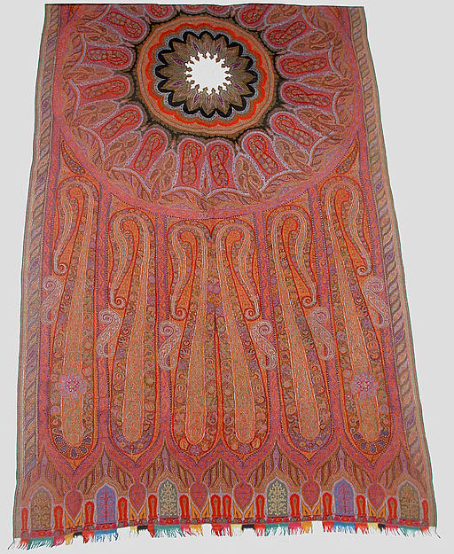:Shawl mid-19th century-16x12"(A3) Poster