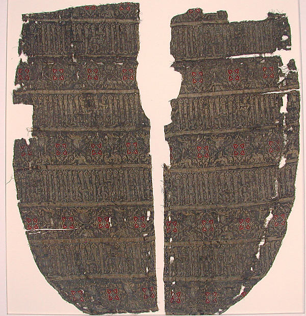 :Chasuble Fragment 14th century-16x12