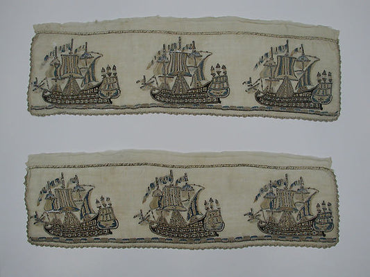 :Towel Ends late 18th–early 19th century-16x12"(A3) Poster