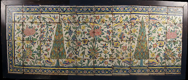 :Tile Panel late 18th–early 19th century-16x12"(A3) Poster