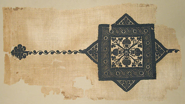 :Coptic Textile Fragment late 3rd–5th century-16x12"(A3) Poster