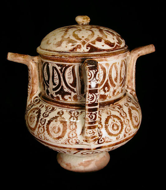 :Two-Spouted Vessel with a Lid 12th century-16x12"(A3) Poster
