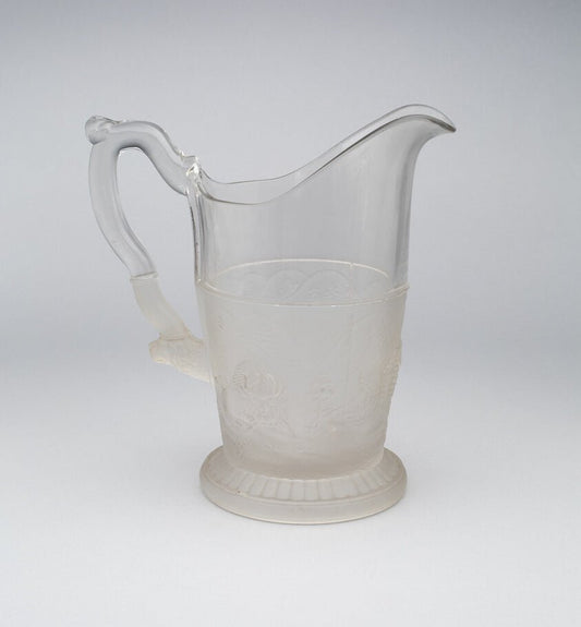 Westward Ho!/Pioneerpattern pitcher by  Gillinder and Sons, 1861–c. 1930, 23x16"( A2 size ) Poster Print