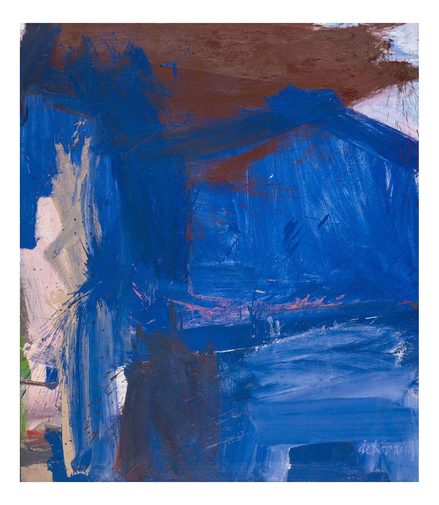 Willem de Kooning - A Tree in Naples, 16x12" (A3) Poster Print