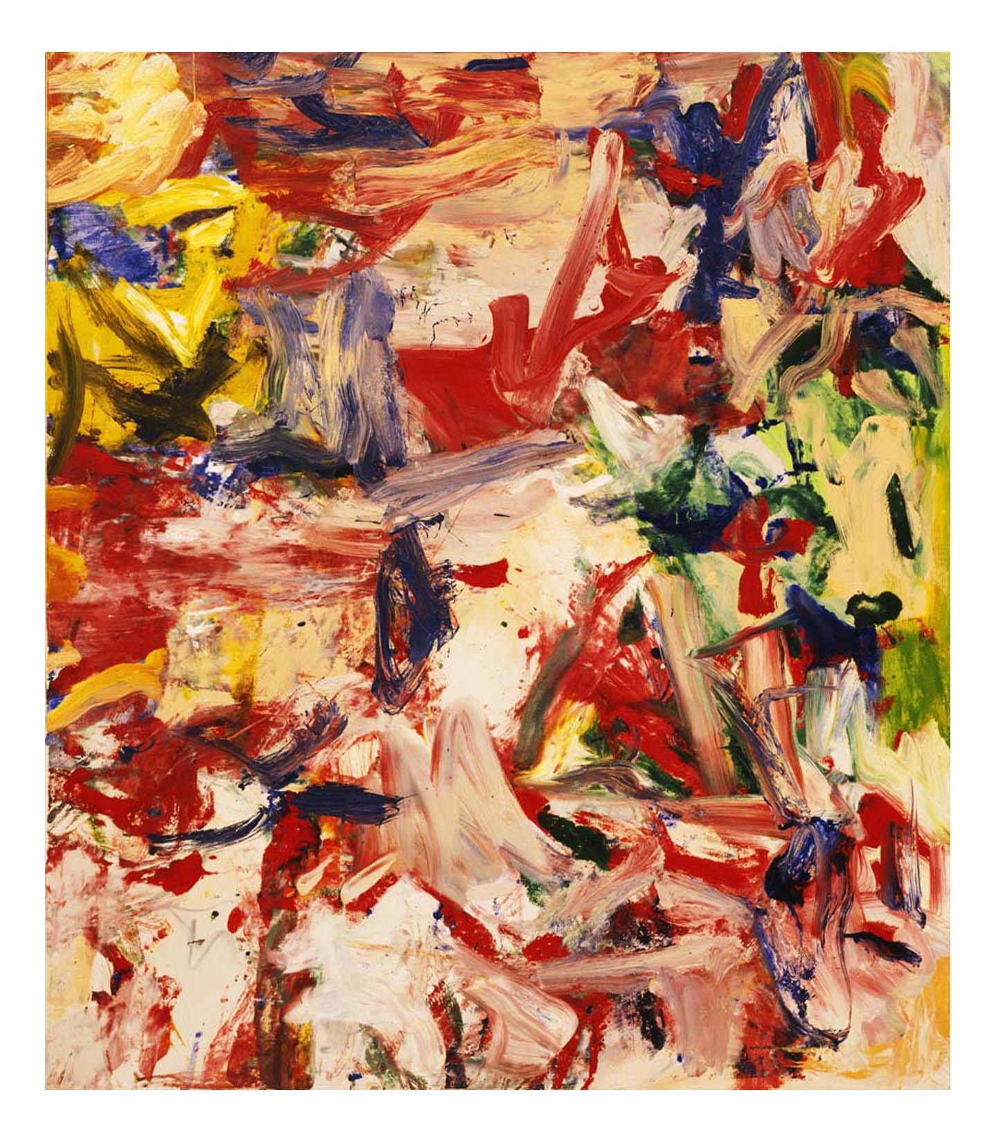 Willem de Kooning - Untitled XIX, 16x12" (A3) Poster Print