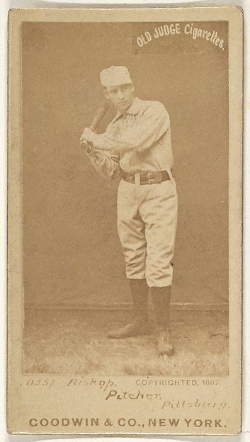 William "Bill" Robinson Bishop Pitcher Pittsburgh from the-16x12"(A3) Poster