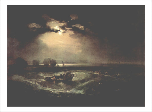 wmt0001 by John Mallord William Turner RA, 12x8"(A4) Poster