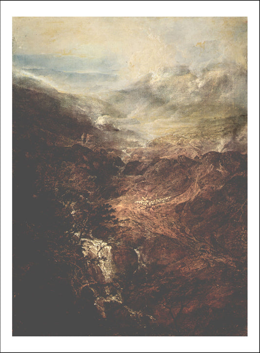 wmt0005 by John Mallord William Turner RA, 12x8"(A4) Poster