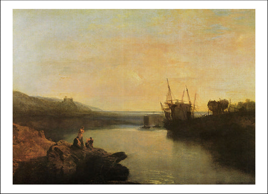 wmt0009 by John Mallord William Turner RA, 12x8"(A4) Poster