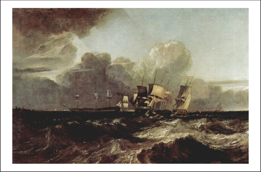 wmt0018 by John Mallord William Turner RA, 12x8"(A4) Poster