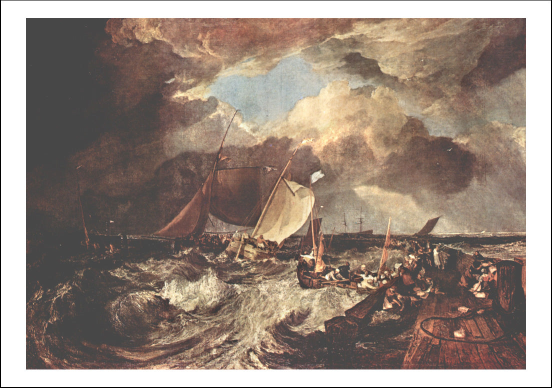 wmt0048 by John Mallord William Turner RA, 12x8"(A4) Poster