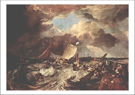 wmt0048 by John Mallord William Turner RA, 12x8"(A4) Poster