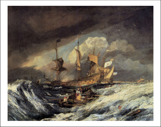 wmt0052 by John Mallord William Turner RA, 12x8"(A4) Poster