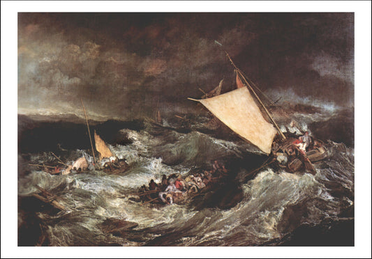 wmt0054 by John Mallord William Turner RA, 12x8"(A4) Poster