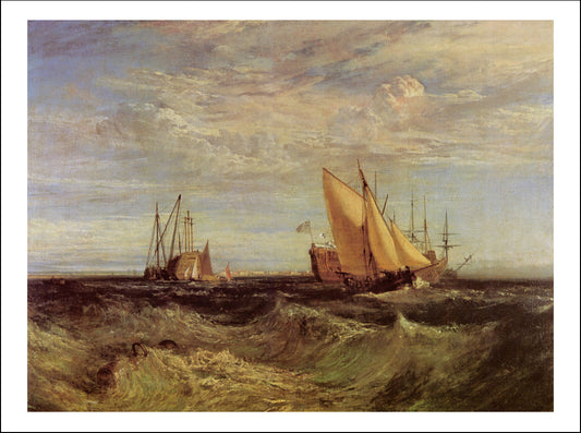 wmt0075 by John Mallord William Turner RA, 12x8"(A4) Poster