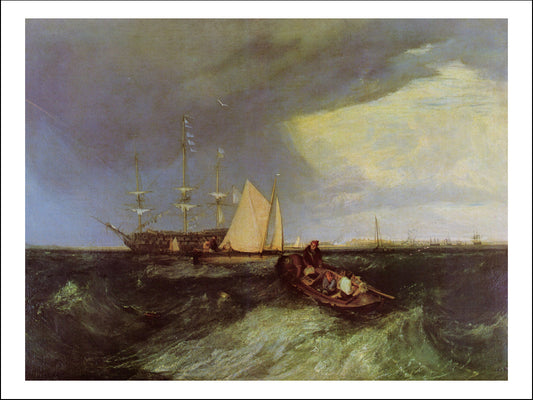 wmt0091 by John Mallord William Turner RA, 12x8"(A4) Poster